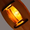 Landhauslampe im ovalen Design für gerichtetes Licht